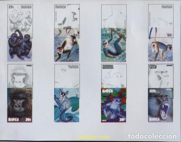 Sellos: 221888 MNH RUANDA 1978 MONOS