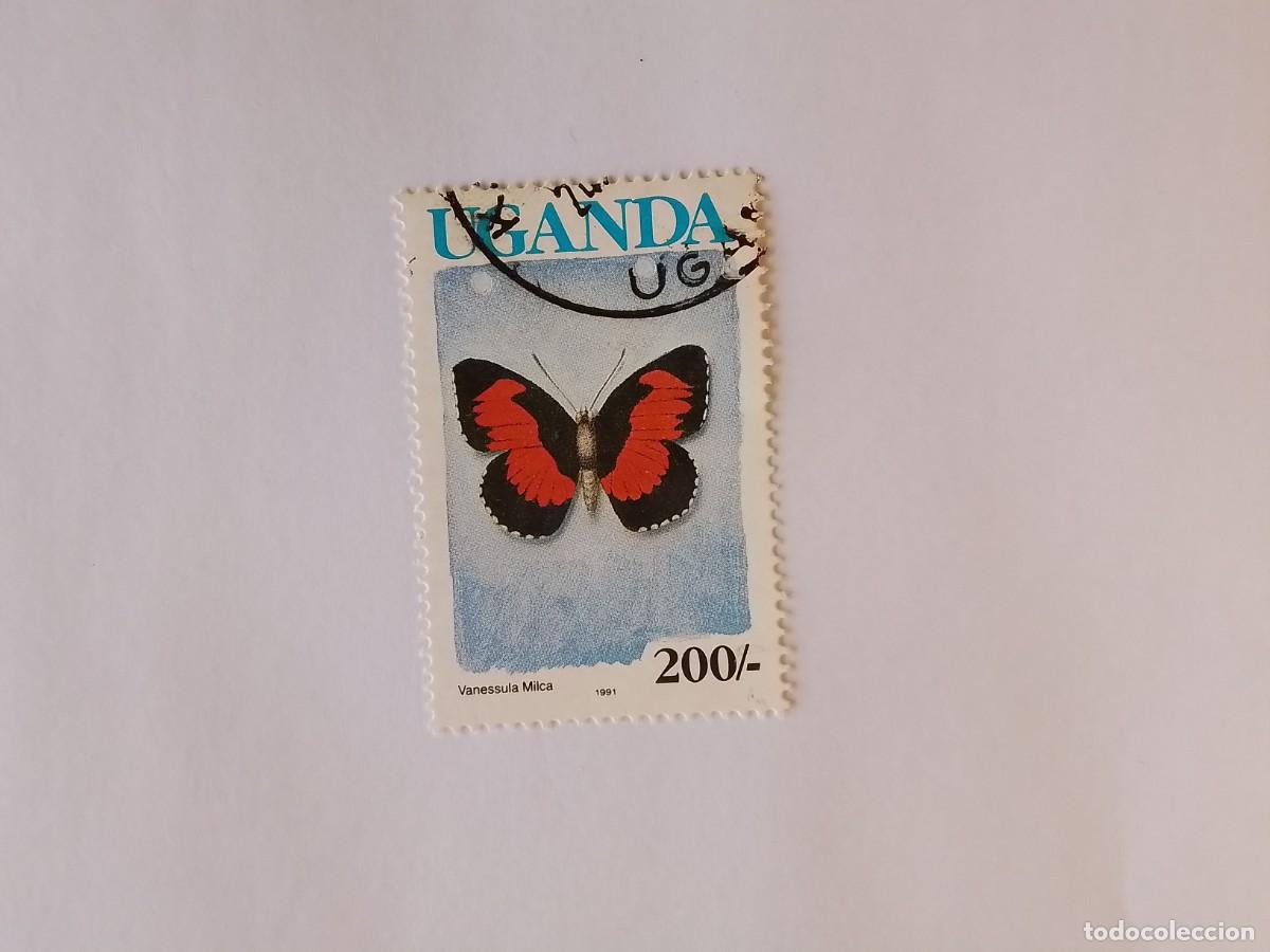Sellos: A&Ntilde;O 1991 UGANDA SELLO USADO