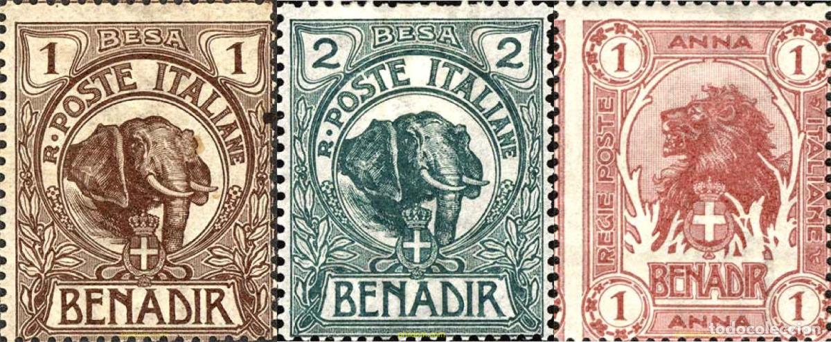 Sellos: 363165 MNH SOMALIA ITALIANA 1903 MOTIVOS VARIOS