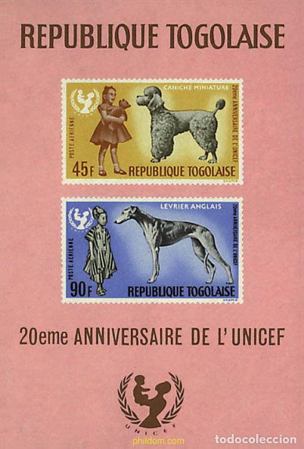 Sellos: 47545 MNH TOGO 1967 20 ANIVERSARIO DE LA UNICEF