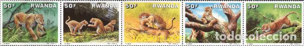 Francobolli: 104329 MNH RUANDA 1987 MAMIFEROS