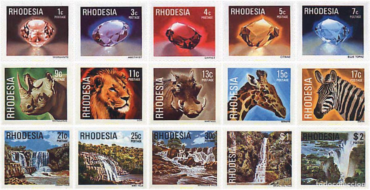 Sellos: 37941 MNH RODESIA 1978 MOTIVOS VARIOS