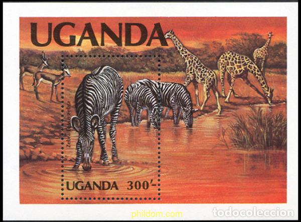 Sellos: 73732 MNH UGANDA 1983 PROTECCION DE LA NATURALEZA