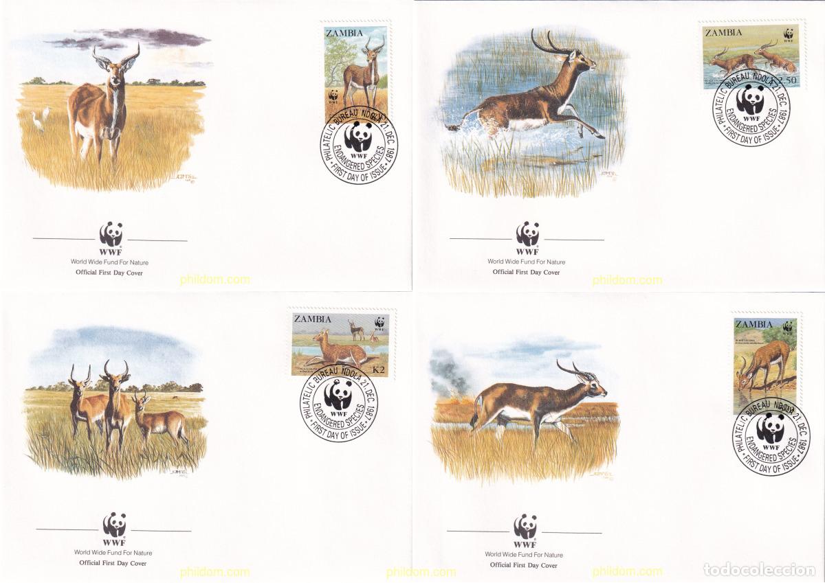 Sellos: 24733 MNH ZAMBIA 1987 LECHWE NEGRO