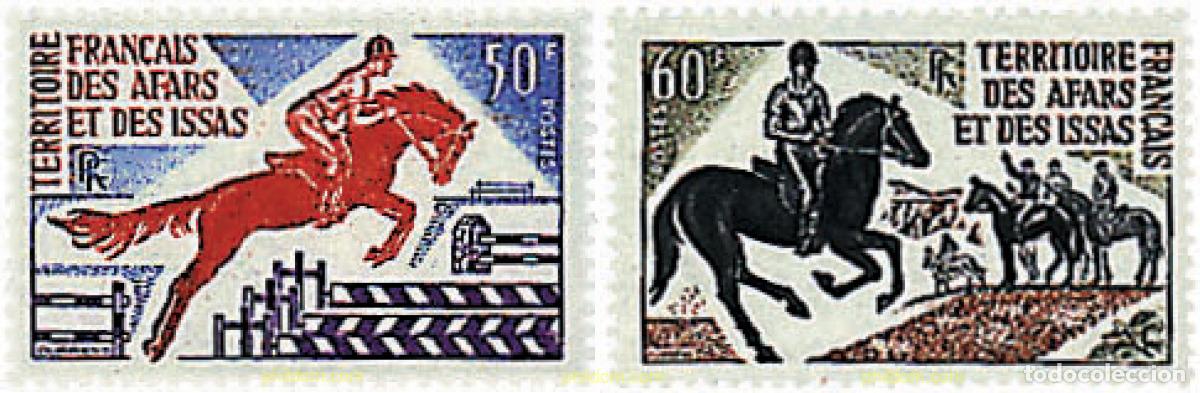 Sellos: 32144 MNH AFARS E ISSAS 1970 HIPICA
