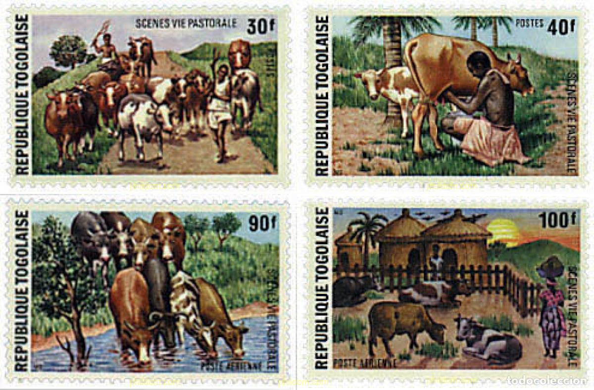 Sellos: 58887 MNH TOGO 1974 VIDA RURAL