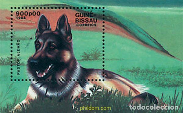 Sellos: 50942 MNH GUINEA BISSAU 1988 PERROS DE RAZA