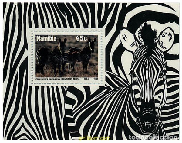 Sellos: 54633 MNH NAMIBIA 1991 FAUNA PROTEGIDA