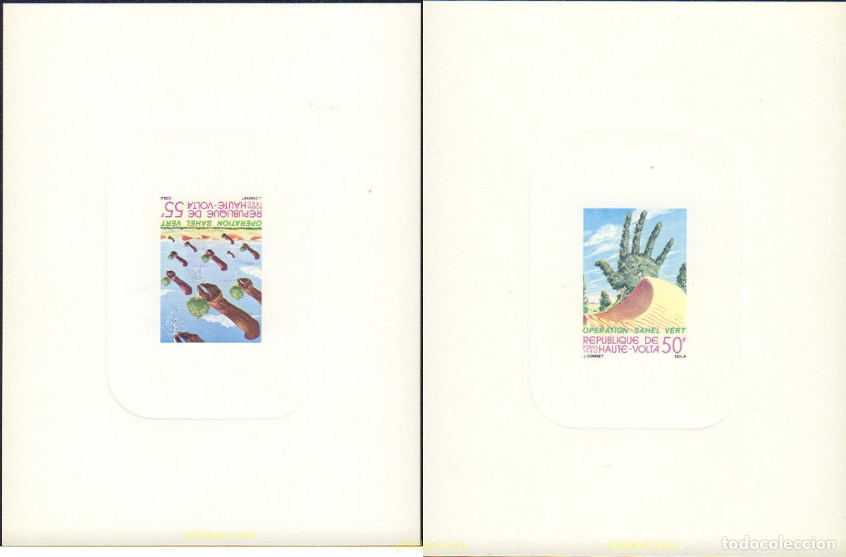 Sellos: 368435 MNH ALTO VOLTA 1980 OPERACION SAHEL VERDE