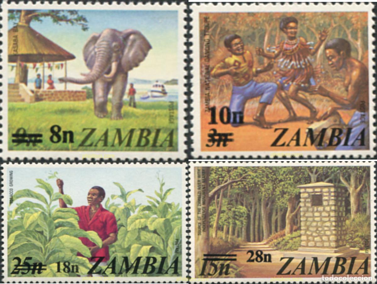 Sellos: 79714 MNH ZAMBIA 1979 SERIE BASICA