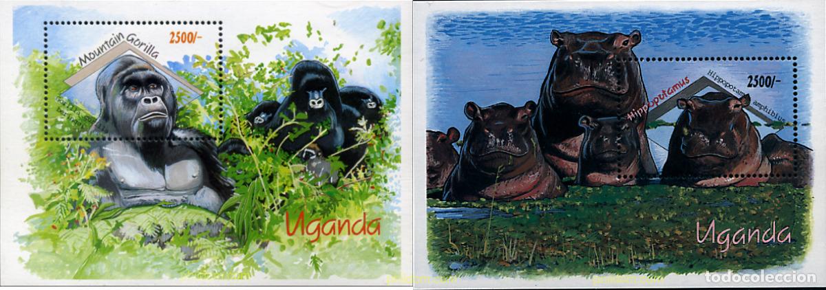 Sellos: 48130 MNH UGANDA 1992 FAUNA