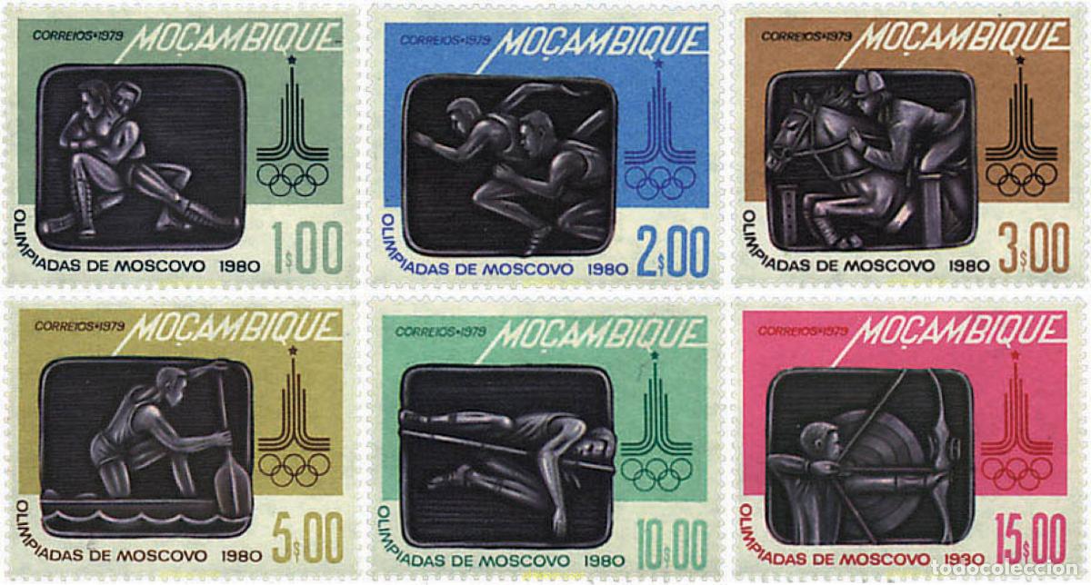 Sellos: 29051 MNH MOZAMBIQUE 1979 22 JUEGOS OLIMPICOS VERANO MOSCU 1980