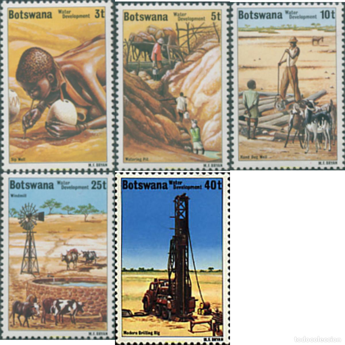 Sellos: 72748 MNH BOTSWANA 1979 ENERGIA HIDRAULICA Y EXPLOTACION DEL AGUA