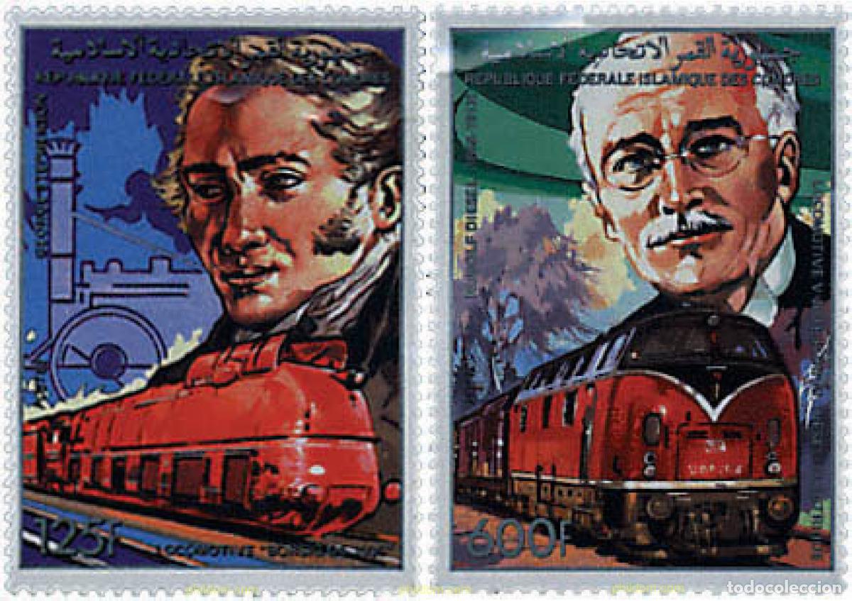 Sellos: 608760 MNH COMORES 1988 PERSONAJES