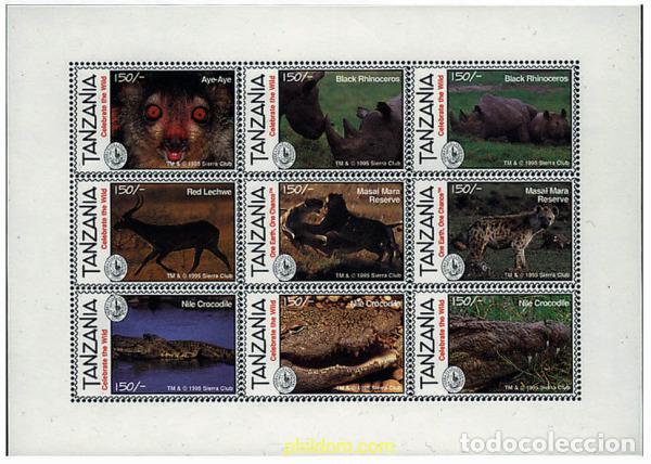 Sellos: 344488 MNH TANZANIA 1995 CENTENARIO DEL SIERRA CLUB