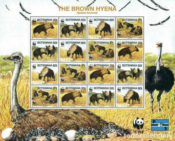 Sellos: 12735 MNH BOTSWANA 1995 HIENA PARDA