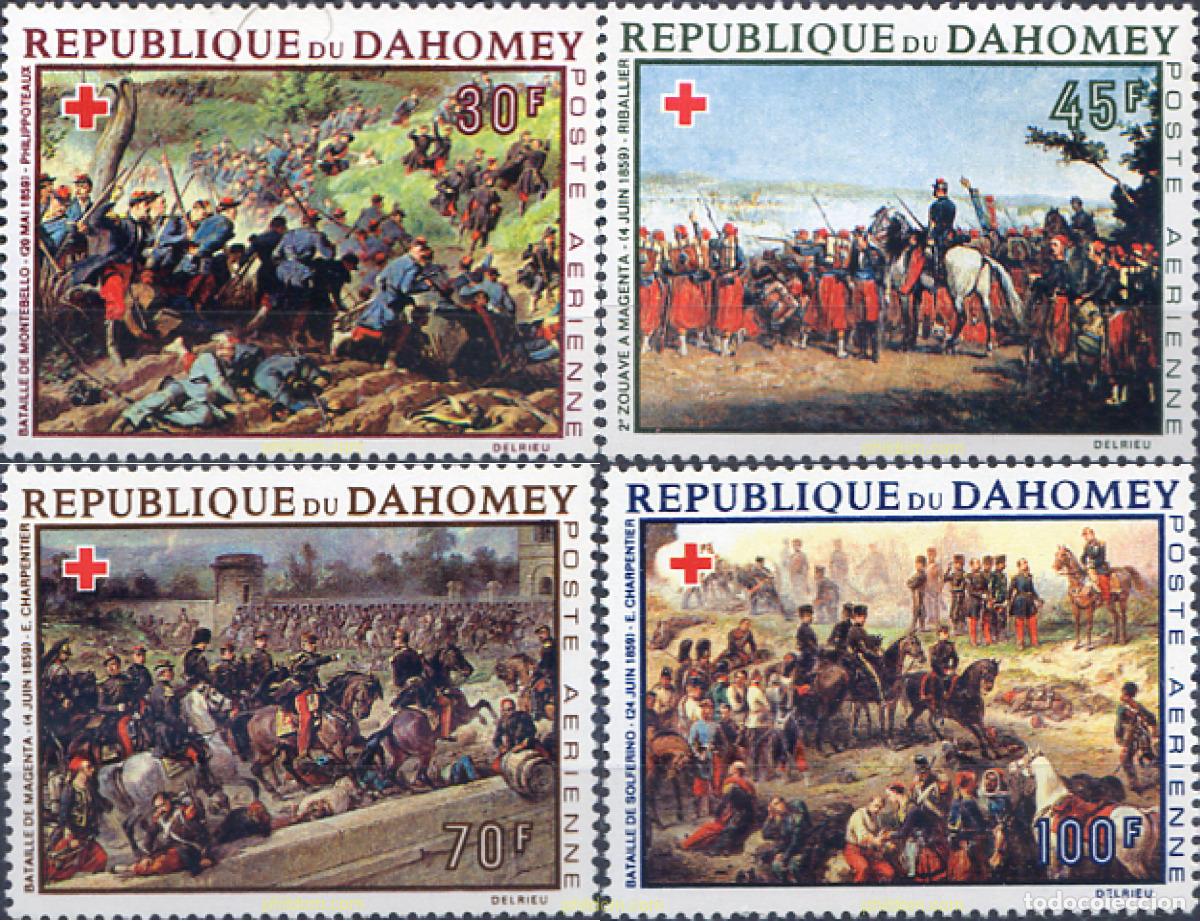 Sellos: 29919 MNH DAHOMEY 1968 CRUZ ROJA DE DAHOMEY