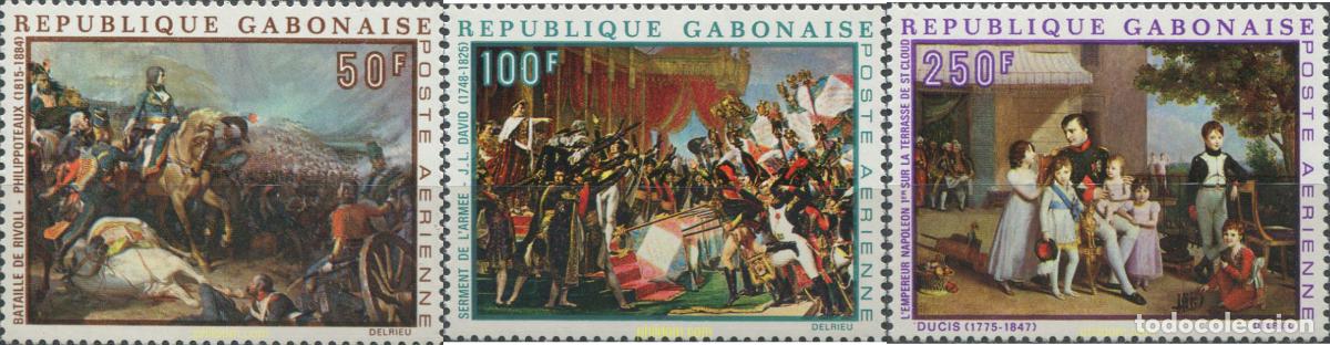 Sellos: 72887 MNH GABON 1969 CABALLO. Pintura.