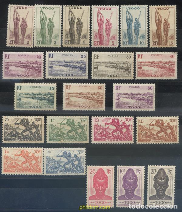 Sellos: 659163 MNH TOGO 1941 MAMIFEROS