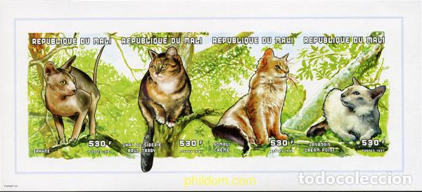Sellos: 10918 MNH MALI 1998 GATOS DEL MUNDO