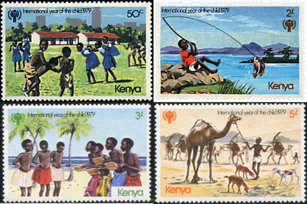 Briefmarken: 39904 MNH KENIA 1979 A&Ntilde;O INTERNACIONAL DEL NI&Ntilde;O
