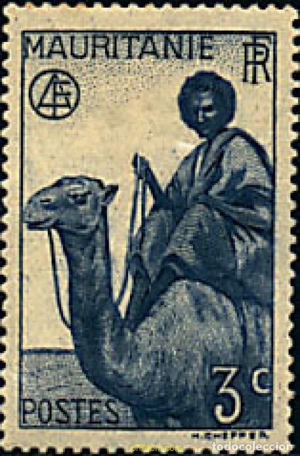 Sellos: 672250 HINGED MAURITANIA 1938 CAMELLOS.
