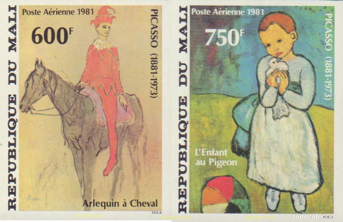 Sellos: 590063 MNH MALI 1981 PINTURAS DE PABLO RUIZ PICASSO