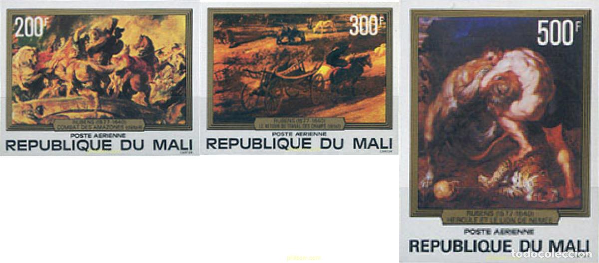 Sellos: 192766 MNH MALI 1978 400 ANIVERSARIO DEL NACIMIENTO DE PEDRO PABLO RUBENS