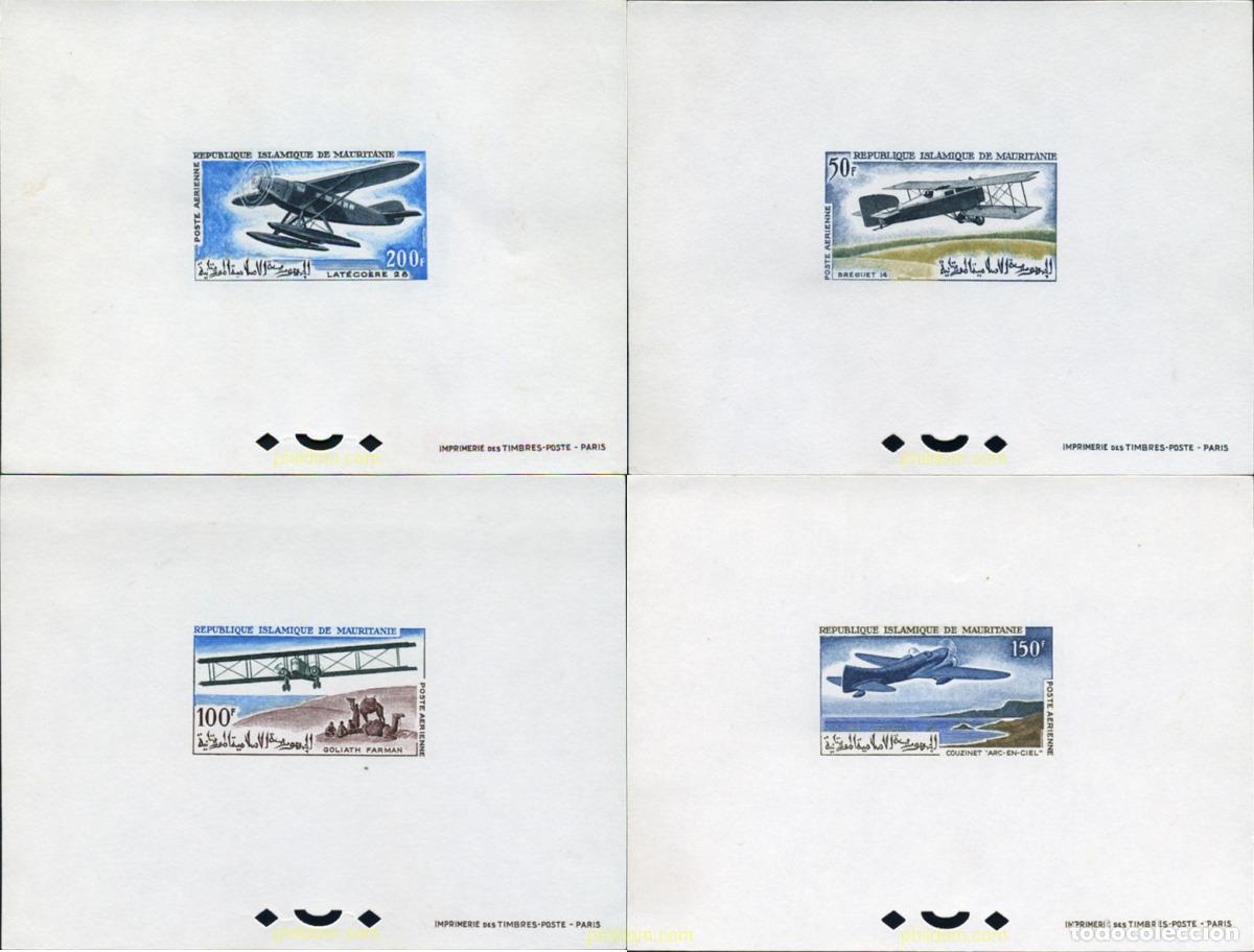 Sellos: 368153 MNH MAURITANIA 1966 AVIONES ANTIGUOS