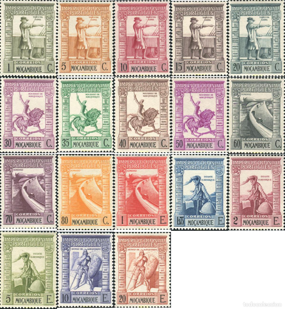 Sellos: 673583 HINGED MOZAMBIQUE 1938 CABALLO