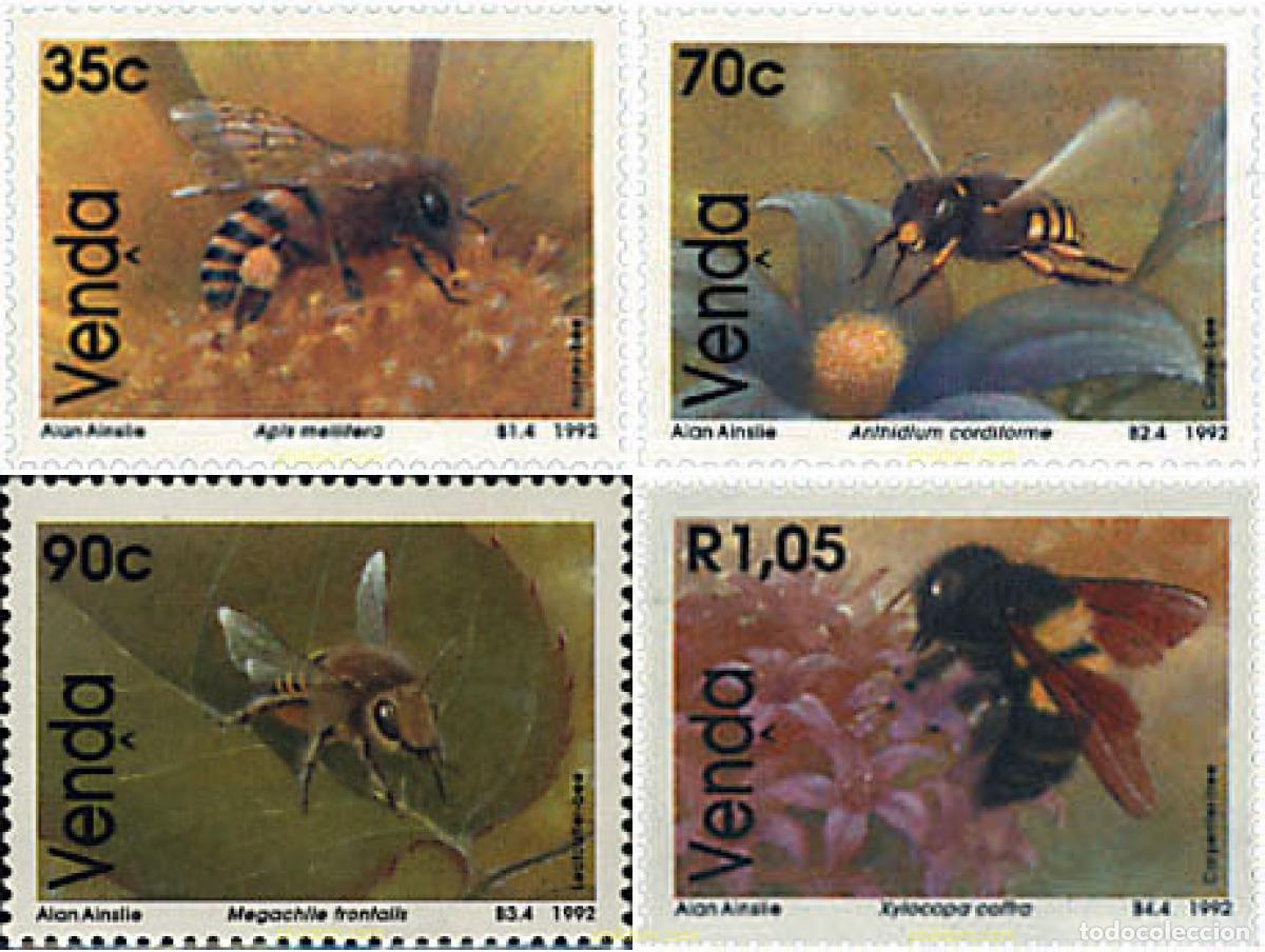 Sellos: 98238 MNH VENDA 1992 ABEJAS