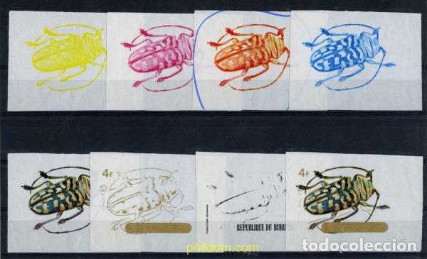 Sellos: 202245 MNH BURUNDI 1970 COLEOPTEROS