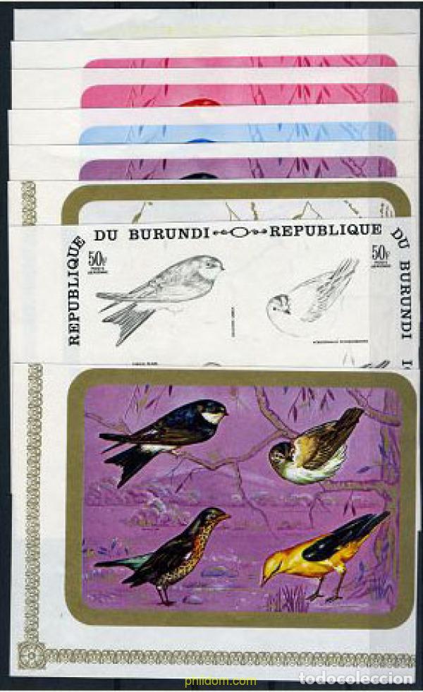 Sellos: 204299 MNH BURUNDI 1970 AVES