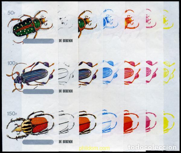 Sellos: 202256 MNH BURUNDI 1970 COLEOPTEROS