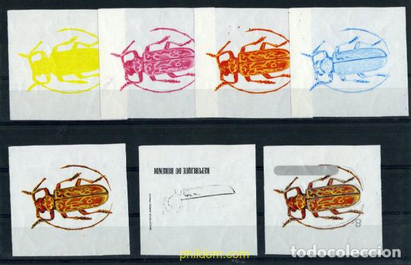 Sellos: 202259 MNH BURUNDI 1970 COLEOPTEROS