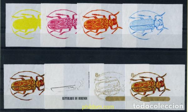Sellos: 202260 MNH BURUNDI 1970 COLEOPTEROS