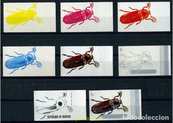 Sellos: 204316 MNH BURUNDI 1970 COLEOPTEROS