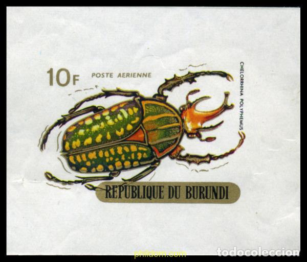 Sellos: 204321 MNH BURUNDI 1970 COLEOPTEROS