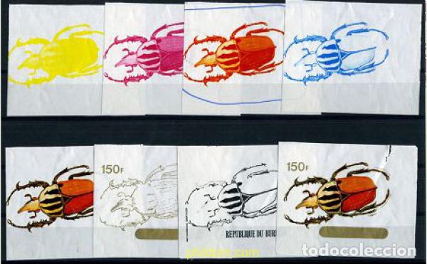 Sellos: 204322 MNH BURUNDI 1970 COLEOPTEROS