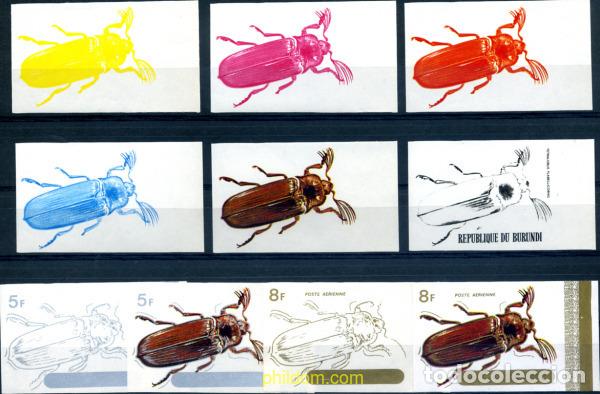 Sellos: 258407 MNH BURUNDI 1970 COLEOPTEROS