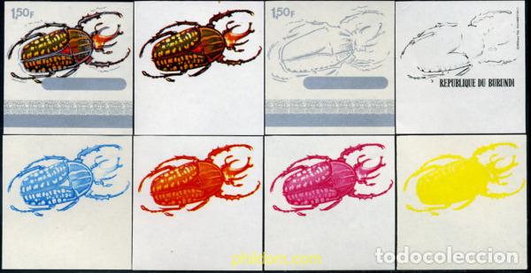 Sellos: 273077 MNH BURUNDI 1970 COLEOPTEROS