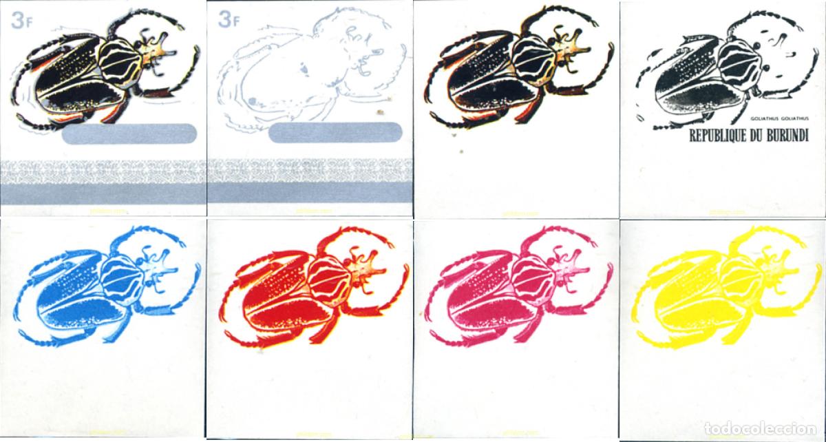 Sellos: 273079 MNH BURUNDI 1970 COLEOPTEROS