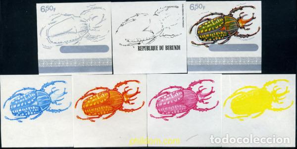 Sellos: 273083 MNH BURUNDI 1970 COLEOPTEROS