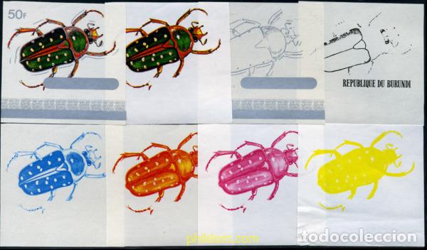 Sellos: 273084 MNH BURUNDI 1970 COLEOPTEROS