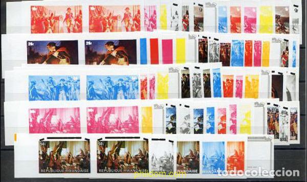 Sellos: 221856 MNH RUANDA 1976 BICENTENARIO DE LA INDEPENDENCIA DE LOS ESTADOS UNIDOS