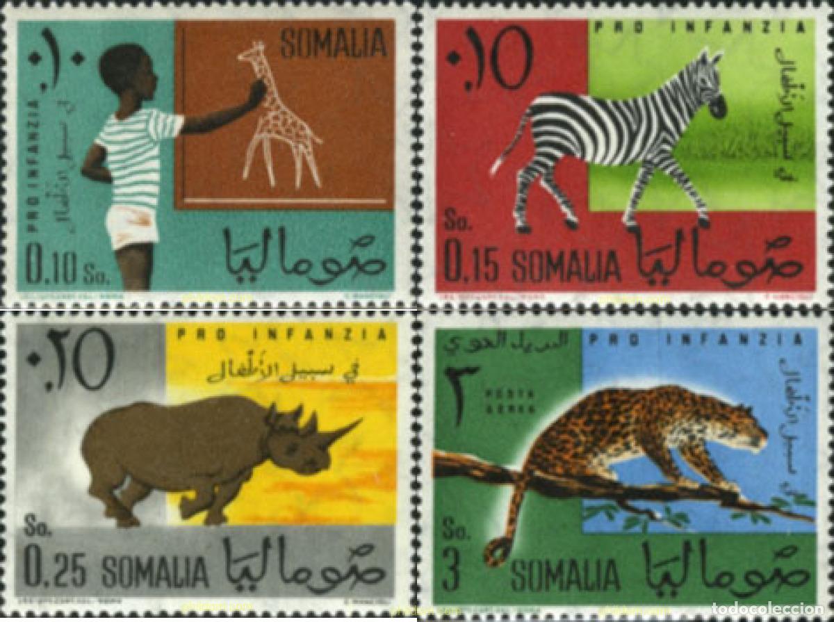 Sellos: 30279 MNH SOMALIA 1960 PRO INFANCIA