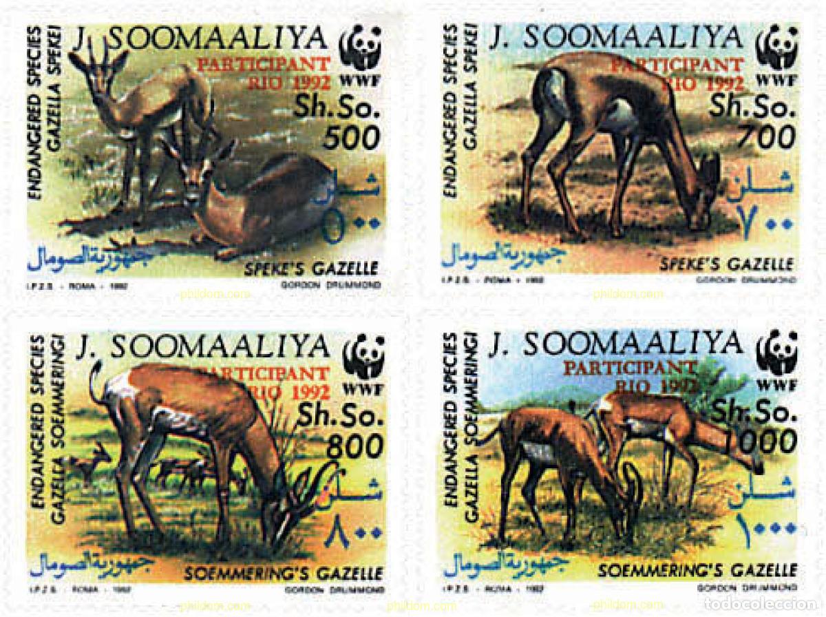 Sellos: 74186 MNH SOMALIA 1992 CONFERENCIA SOBRE LA TIERRA