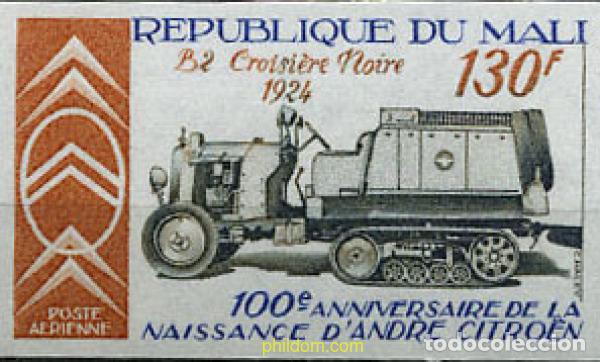 Sellos: 221202 MNH MALI 1978 CENTENARIO DE LA CITROEN