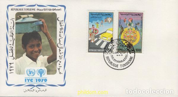 Sellos: 408400 MNH TUNEZ 1979 A&Ntilde;O INTERNACIONAL DEL NI&Ntilde;O