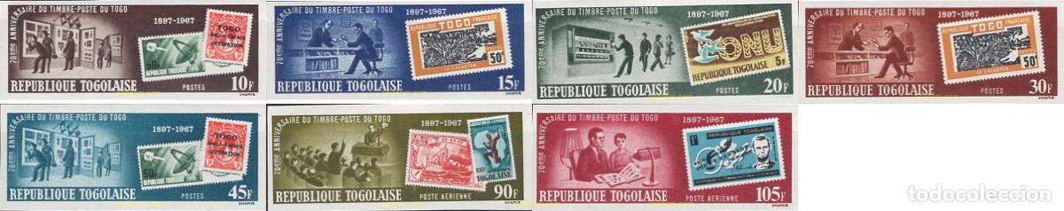 Sellos: 678529 MNH TOGO 1967 70 ANIVERSARIO DEL SELLO TOGOLES